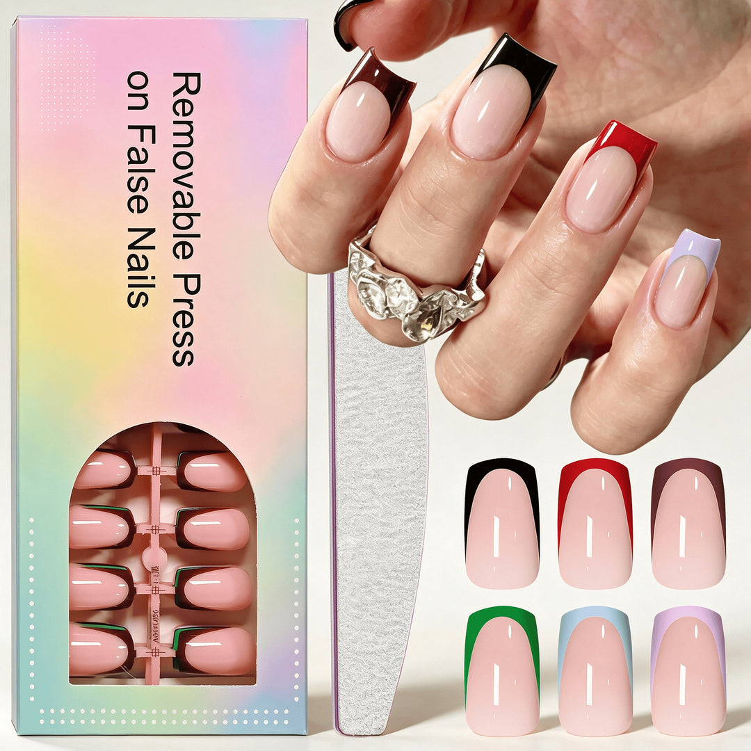 Removable Press-On False Nail Set Stornfield