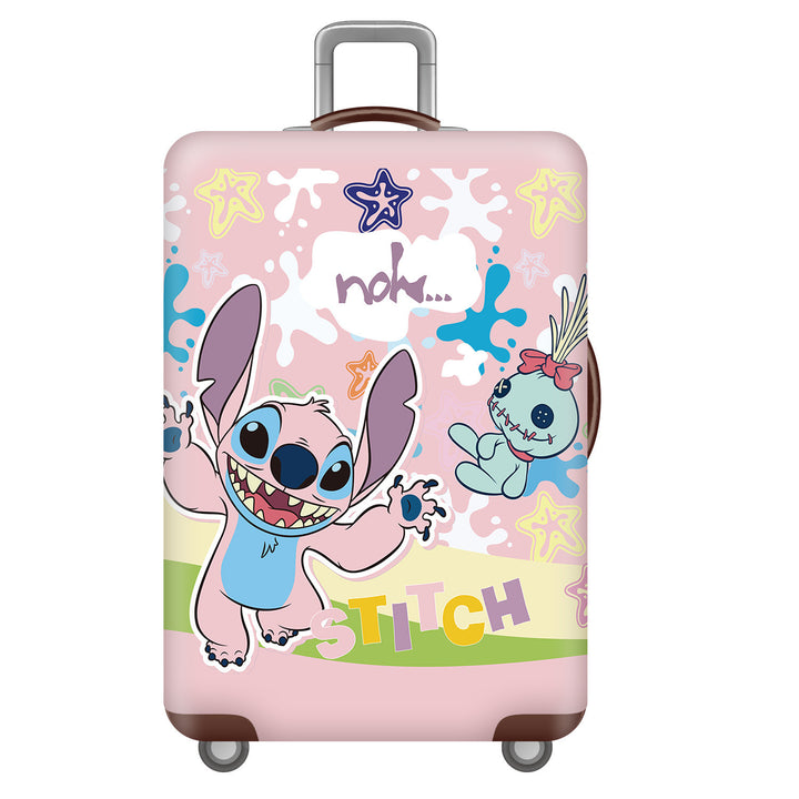 Unisex children's suitcase with reinforced hard shell, telescopic handle and Kuromi motif Stornfield