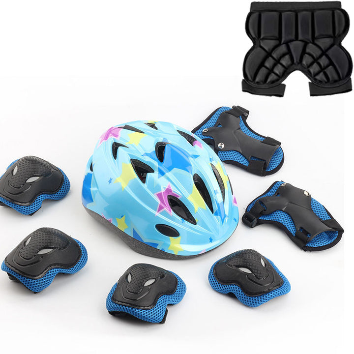 Safety Helmet and Protective Gear Set Stornfield