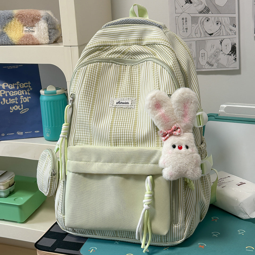 Multi-Functional Striped Backpack Stornfield