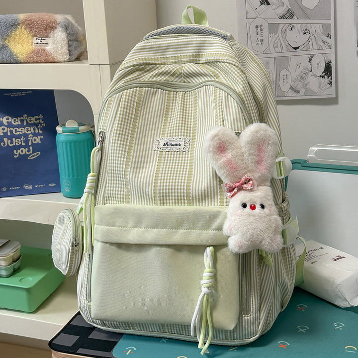 Multi-Functional Striped Backpack Stornfield