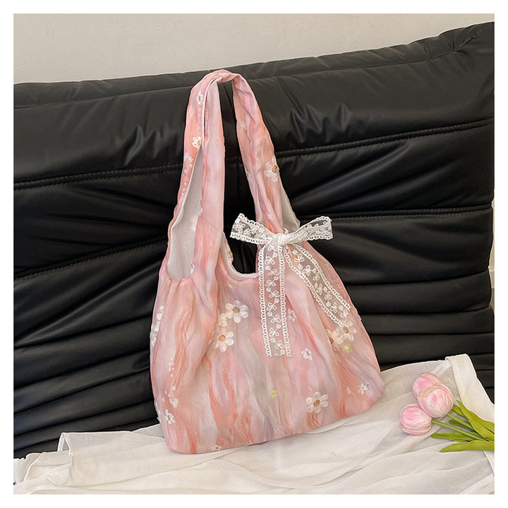 Elegant Floral Printed Shoulder Tote Bag Stornfield