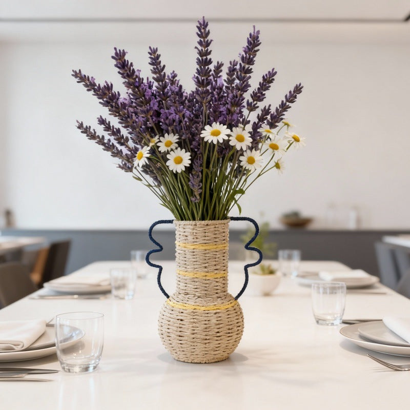Decorative Woven Flower Vase Stornfield