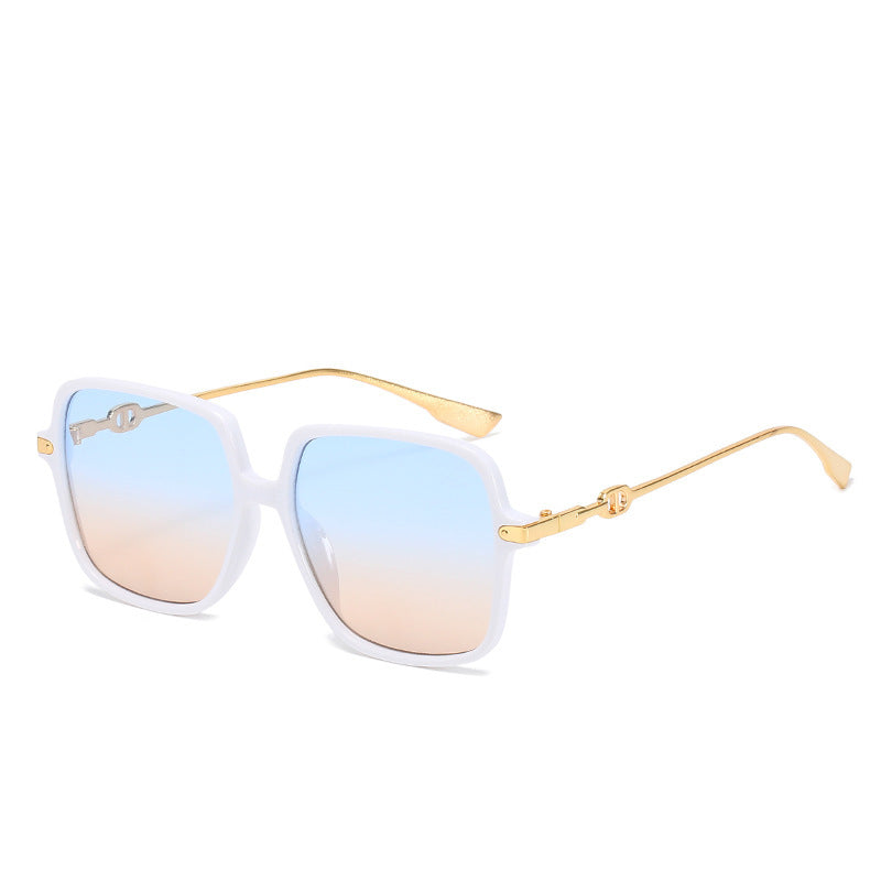 Oversized Chic Square Frame Sunglasses Stornfield