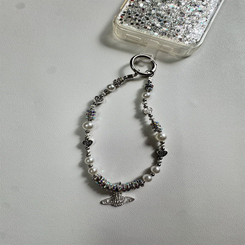 Decorative Pearl Charm Keychain Stornfield