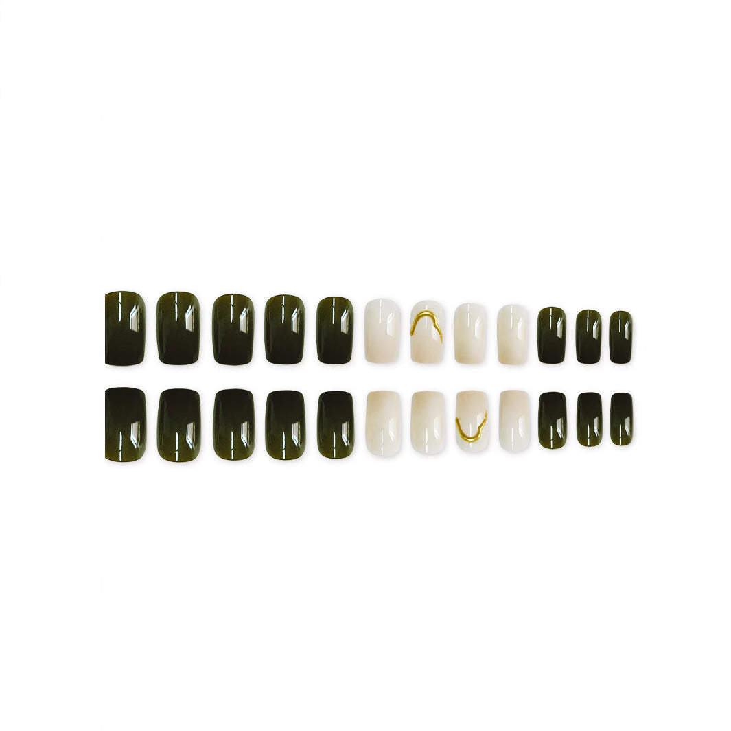 Artistic Press-On Nail Design Stornfield