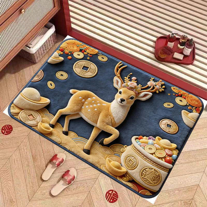 Decorative 3D Animal Design Mat