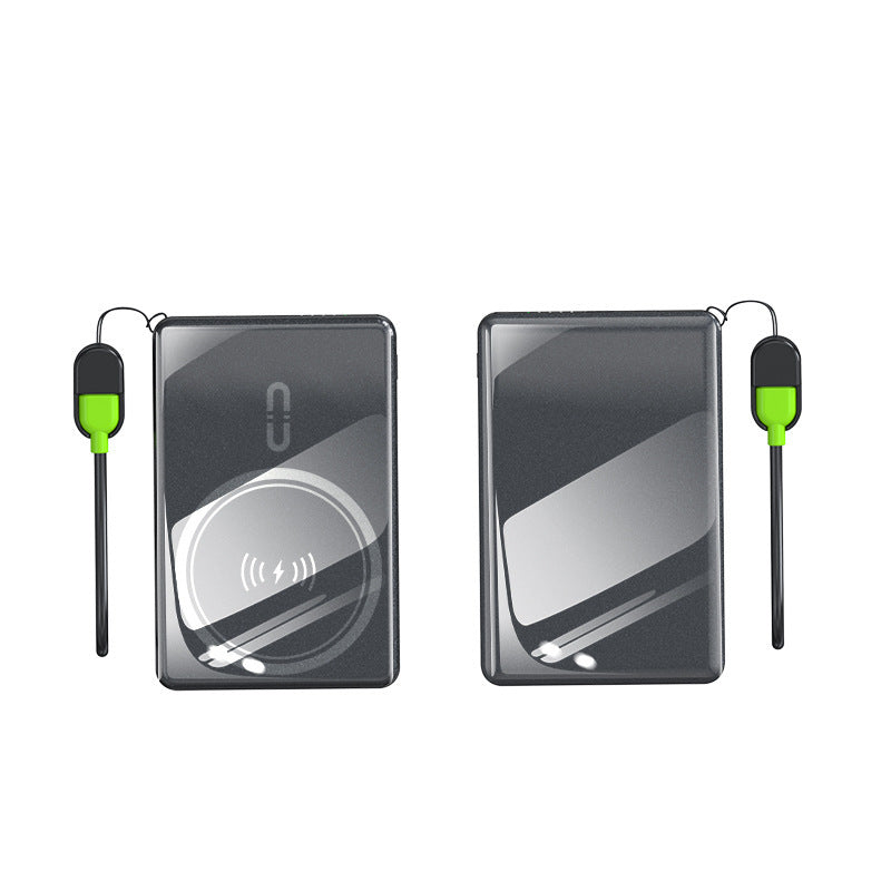 Portable power bank with wireless charging option and high-speed technology Stornfield