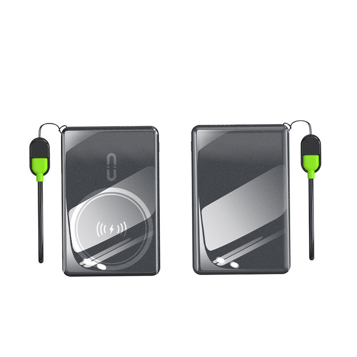 Portable power bank with wireless charging option and high-speed technology Stornfield