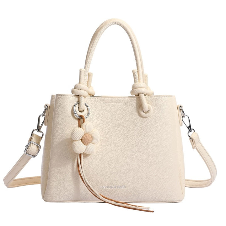Textured Mini Handheld Tote Bag