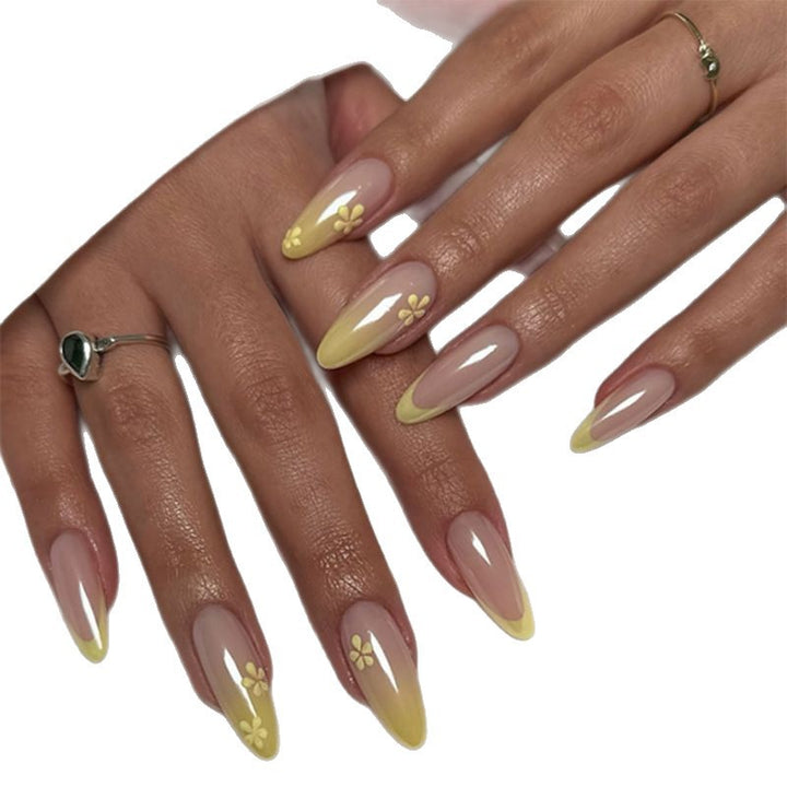 Floral Accent Gel Nail Art Stornfield