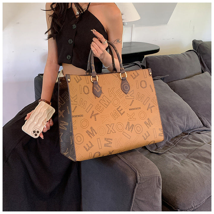 Stylish Patterned Tote Bag