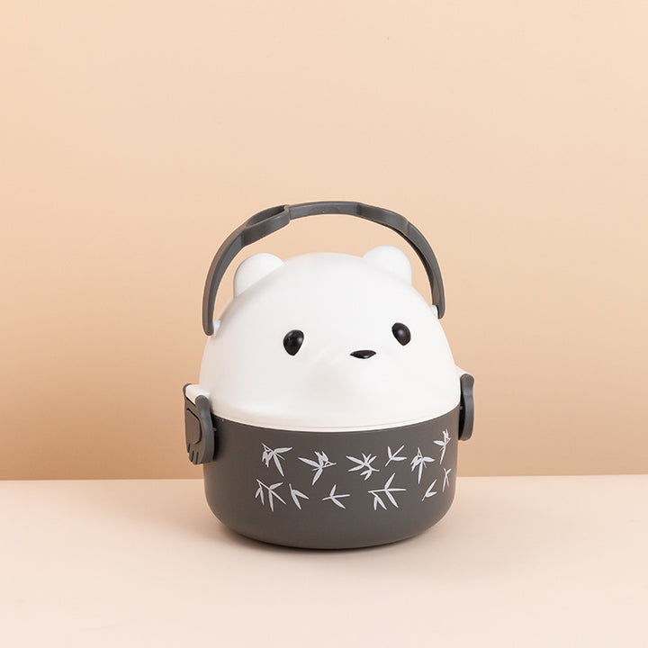 Cartoon Animal-Themed Lunch Container