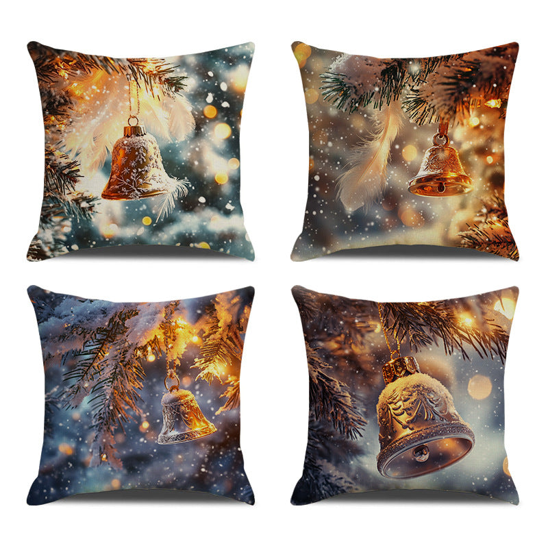 Decorative Floral Art Throw Pillow