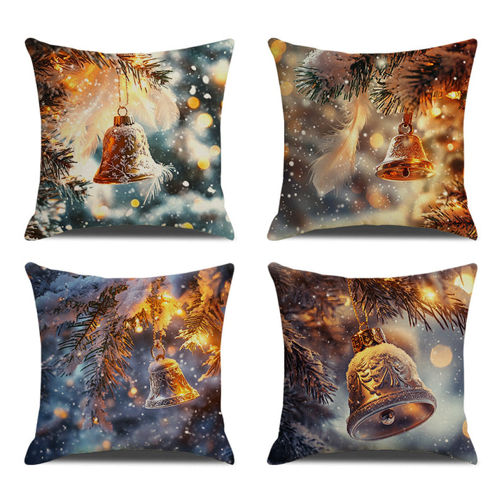 Decorative Floral Art Throw Pillow