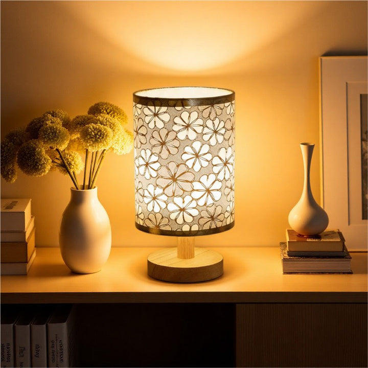 Floral Pattern Table Lamp