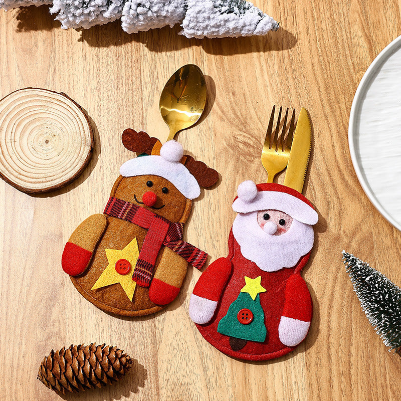 Funny Snowman Cutlery Holder Stornfield