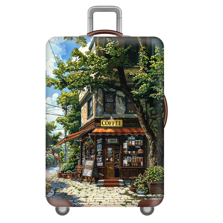 Unisex Hard Shell Suitcase with Dreamy Landscape Design Stornfield