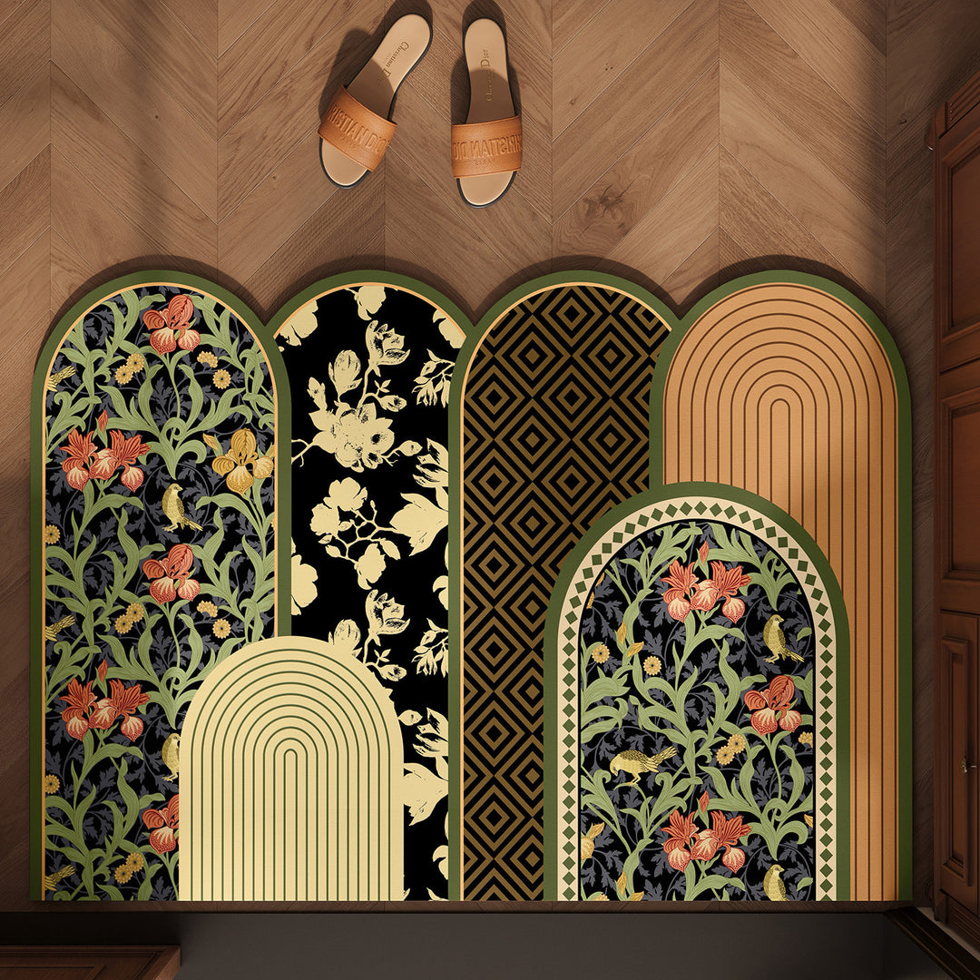 Artistic Geometric Area Mat
