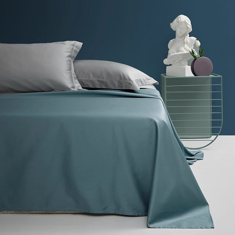 Premium Microfiber Sheet Set with Deep-Pocket Fitted Sheet and Silky Cooling Finish
