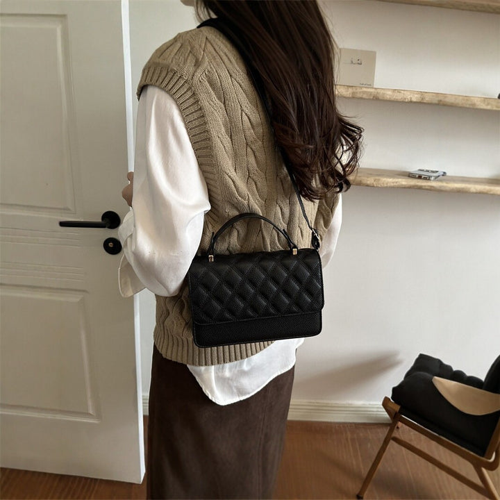Quilted Textured Handbag