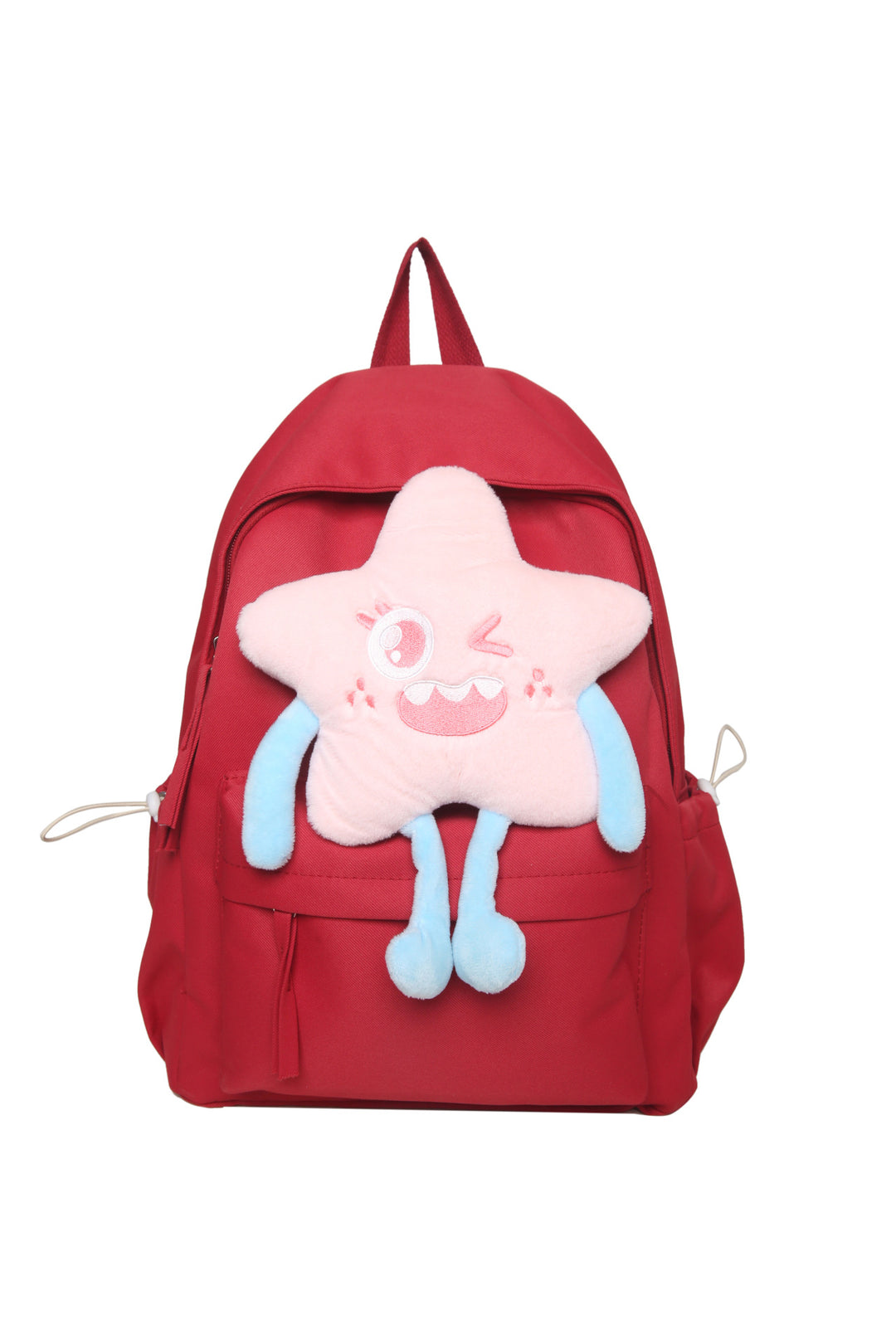 Plush backpack with playful star motif Stornfield