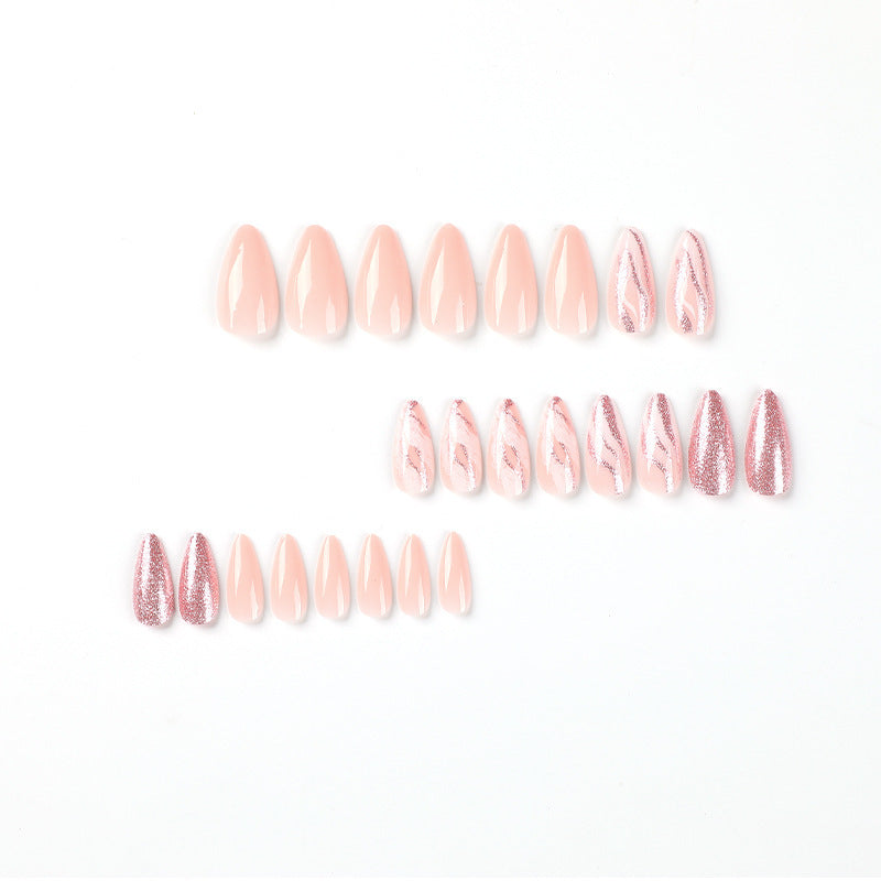 Elegant Glitter Gel Nail Art Tips Stornfield