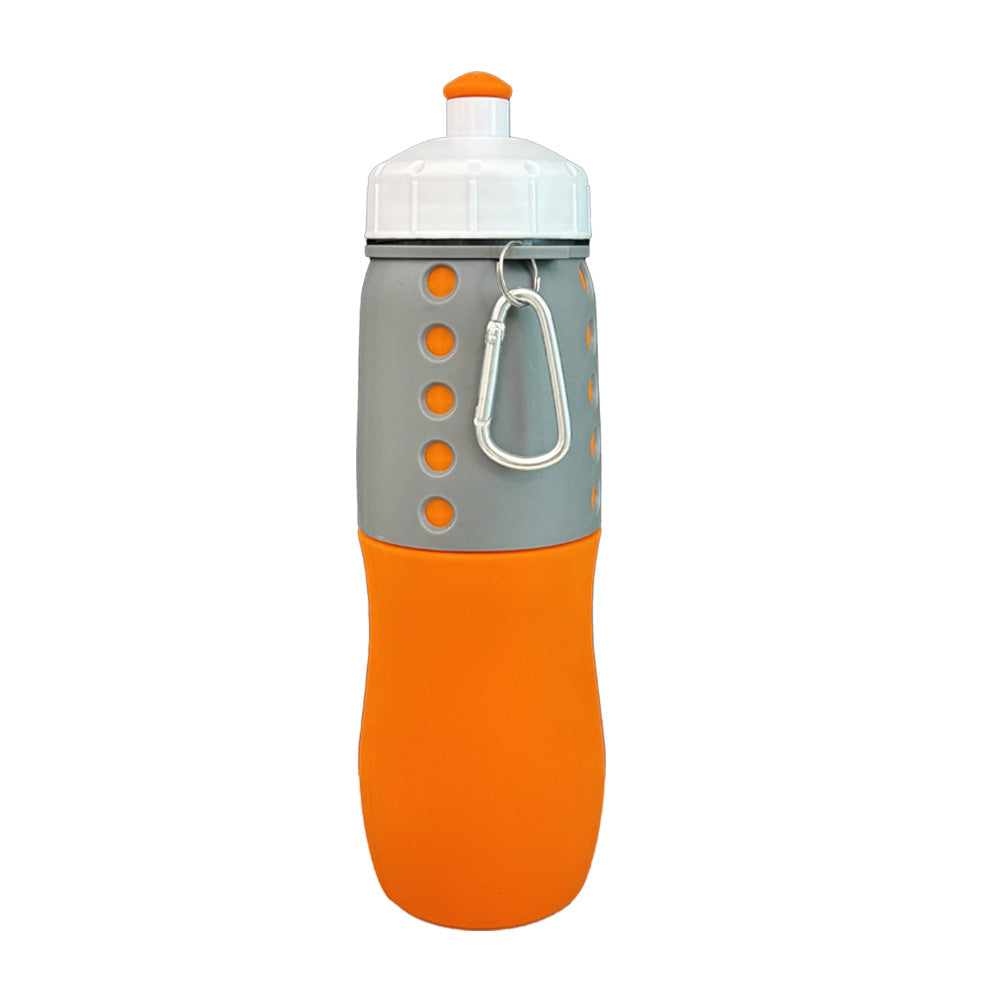 Women Functional Silicone Water Bottle with Carabiner Stornfield