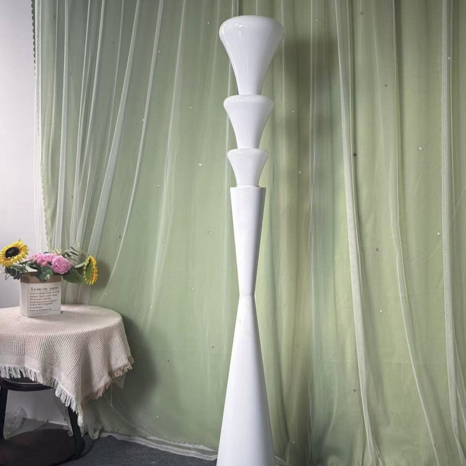 Modern Sculptural Floor Lamp with Cone Design