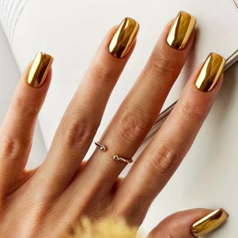 Luxury Metallic Nail Wraps Stornfield