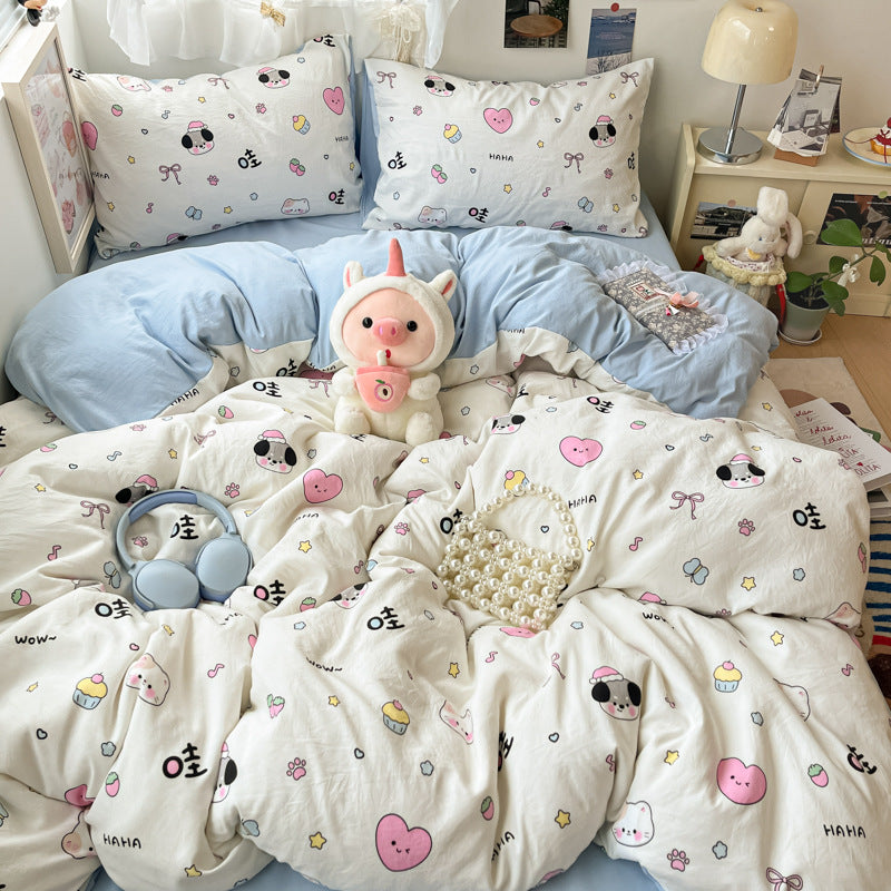 Floral Patterned Comforter Set
