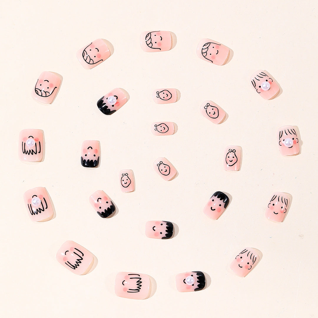 Whimsical Character Nail Art Stornfield