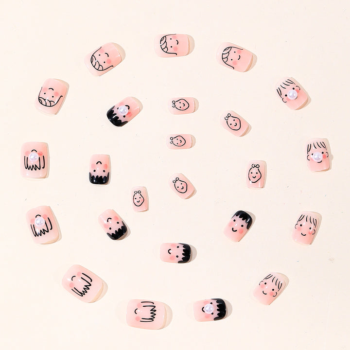 Whimsical Character Nail Art Stornfield