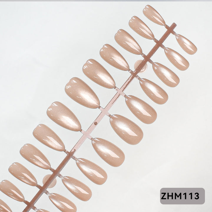 Glossy Press-On Nail Tips Stornfield