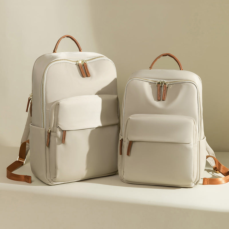 Versatile Leather Mini Backpack
