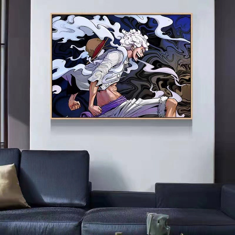 Anime-Inspired Character Art Print Stornfield