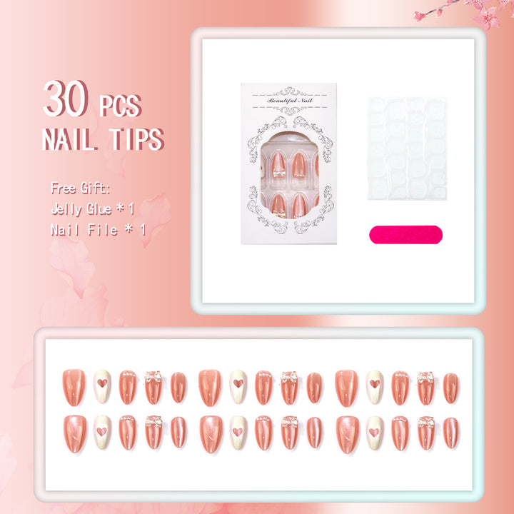 Decorative Press-On Nail Art Collection