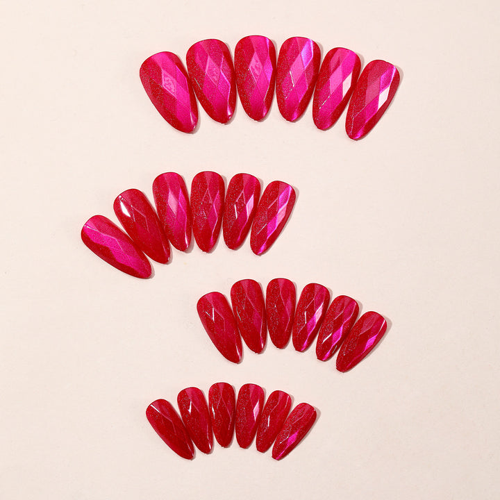 Shimmering Stiletto Nail Art Extensions Stornfield