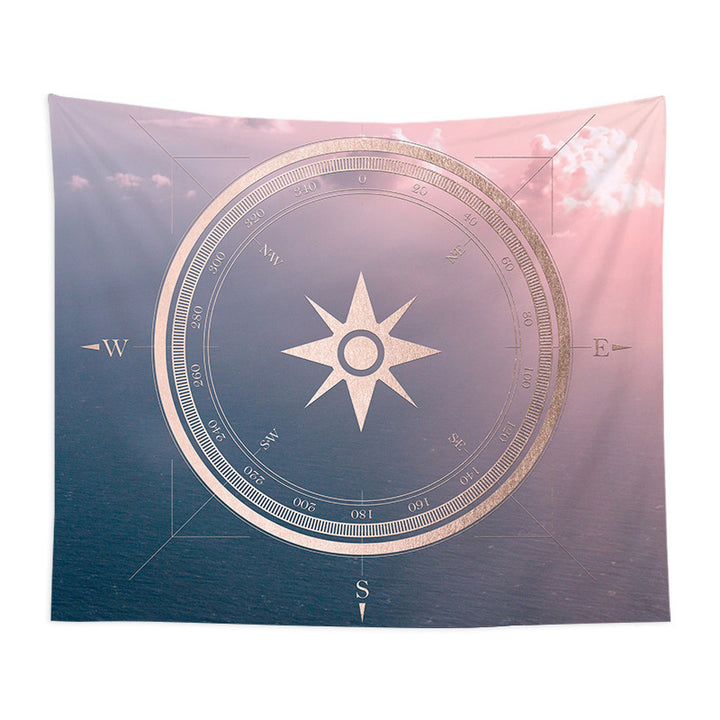 Bohemian Watercolor Dreamcatcher Wall Tapestry