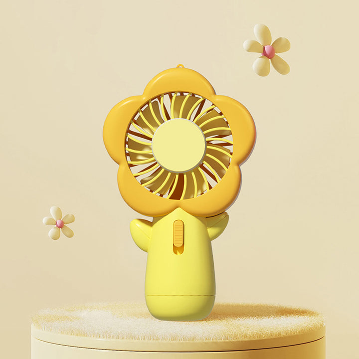 Women Wearable Mini Flower Fan Stornfield