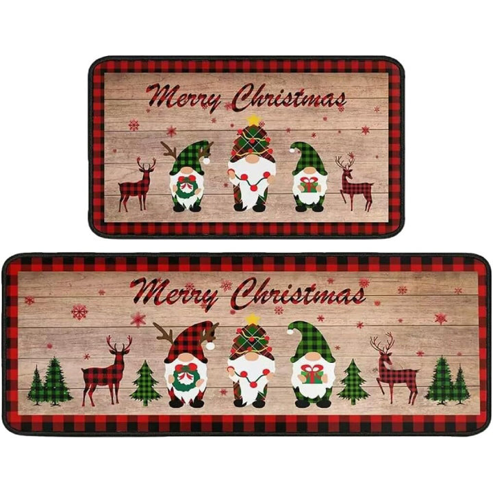 Festive Holiday-Themed Doormat