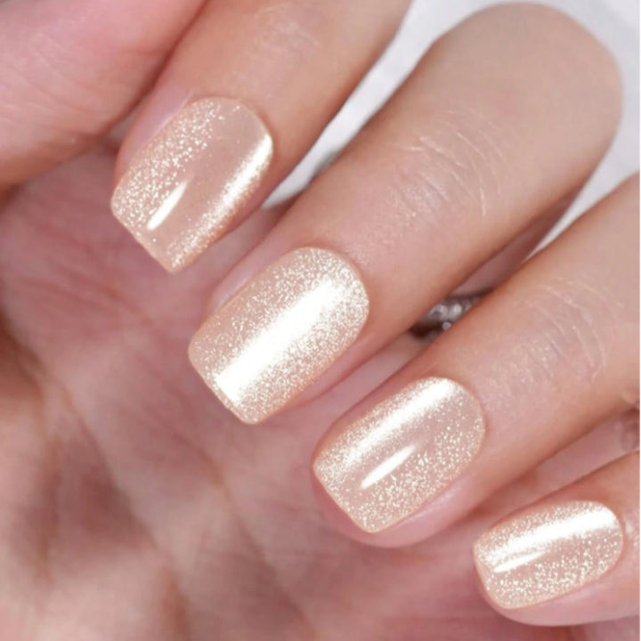 Glitter-Infused Press-On Nail Art Stornfield