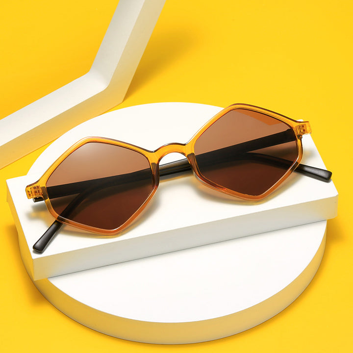 Women's stylish geometric sunglasses with elegant frame Stornfield