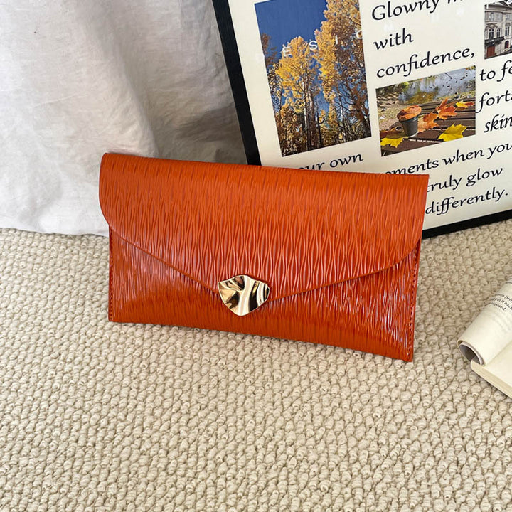 Elegant Patent Leather Evening Clutch