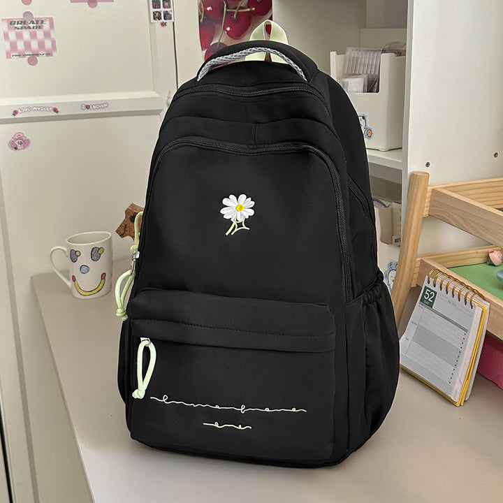 Stylish Floral Embroidered Backpack Stornfield