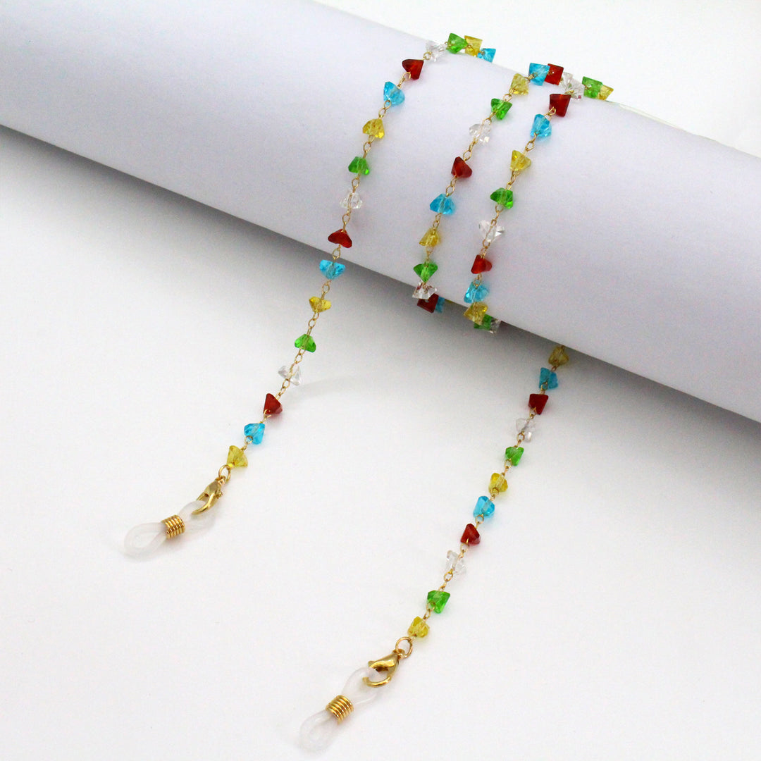Artistic Gemstone Eyewear Chain Stornfield