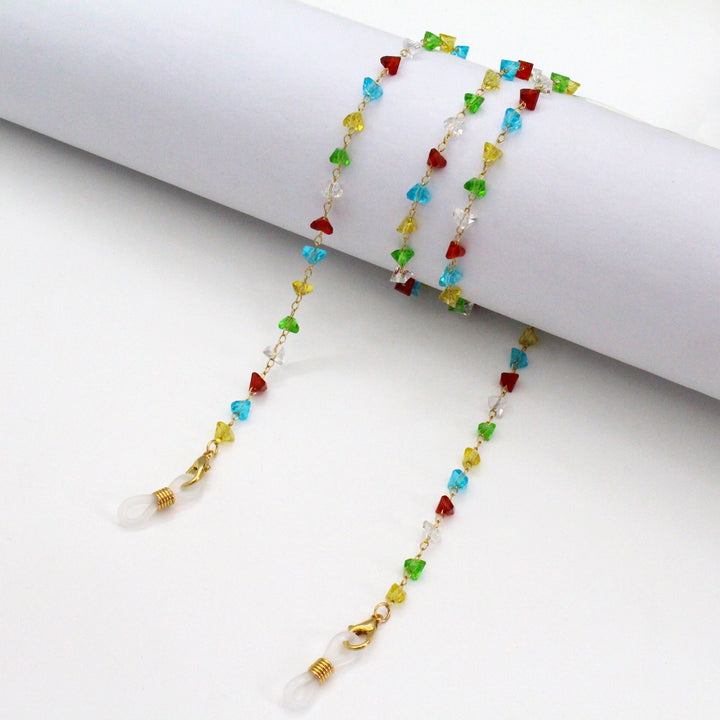 Artistic Gemstone Eyewear Chain Stornfield