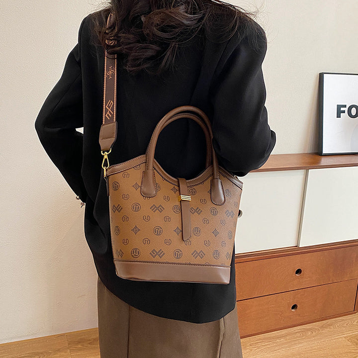 Designer Monogram Tote Handbag