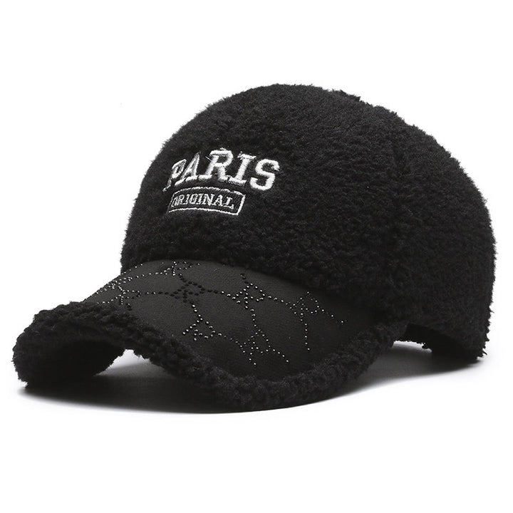 Women's Plush Faux Fur Baseball Cap Stornfield