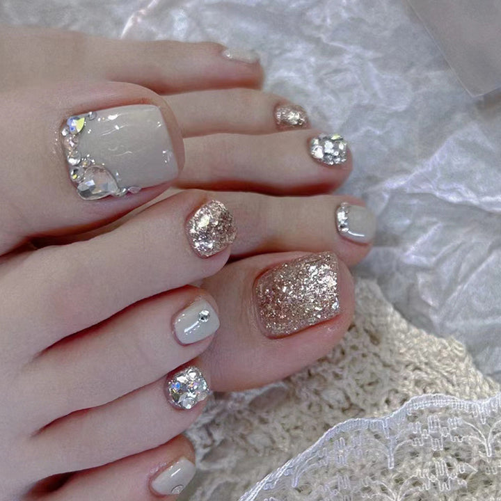 Glamorous Glitter Pedicure Kit Stornfield